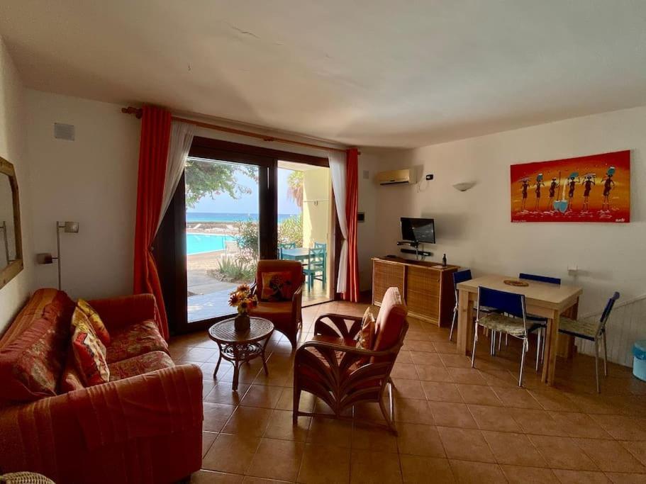 Porto Antigo - Charming & Peaceful Apartment Overlooking Pool And Sea Santa Maria Eksteriør billede