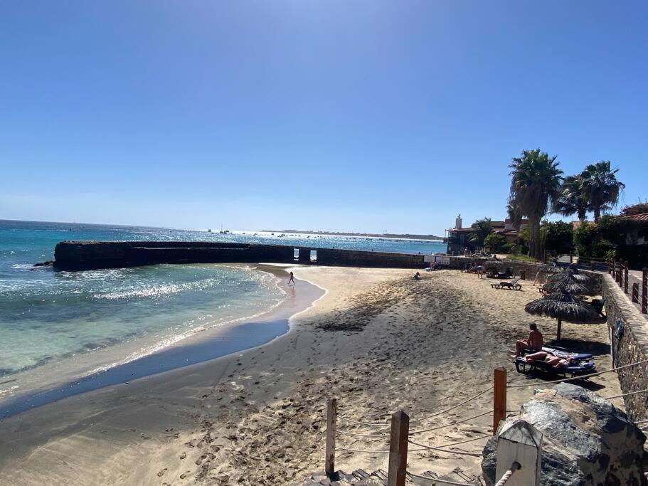 Porto Antigo - Charming & Peaceful Apartment Overlooking Pool And Sea Santa Maria Eksteriør billede