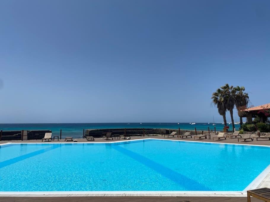 Porto Antigo - Charming & Peaceful Apartment Overlooking Pool And Sea Santa Maria Eksteriør billede